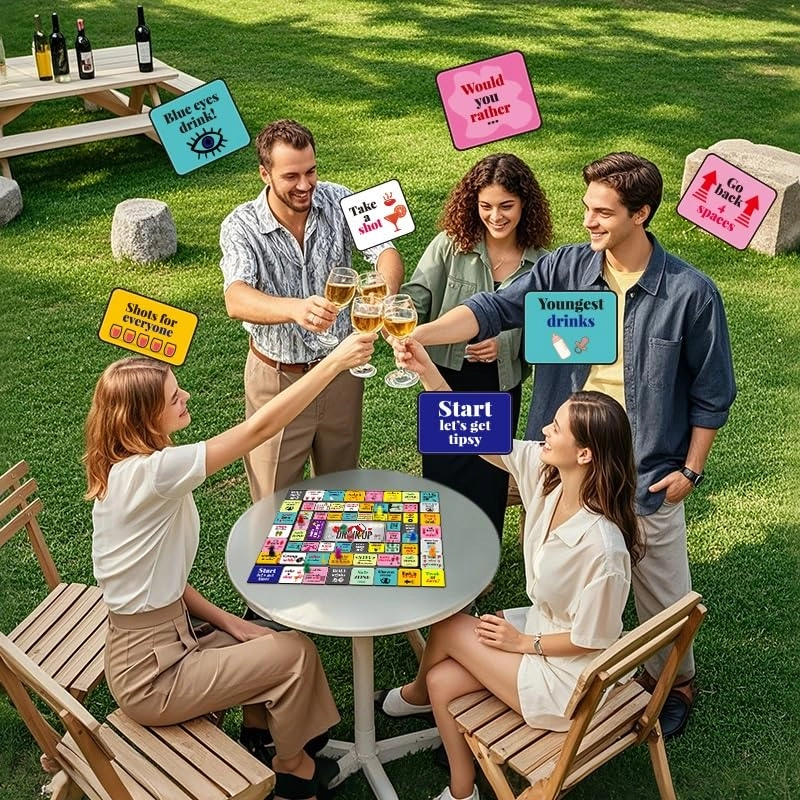 chessgame Drink Up Board Game - Abkhazian 1 month and up 8 pieces