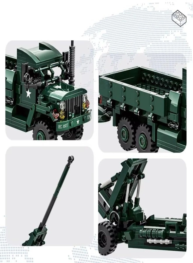 Anti-Aircraft Missile Military Vehicle - 493 pcs