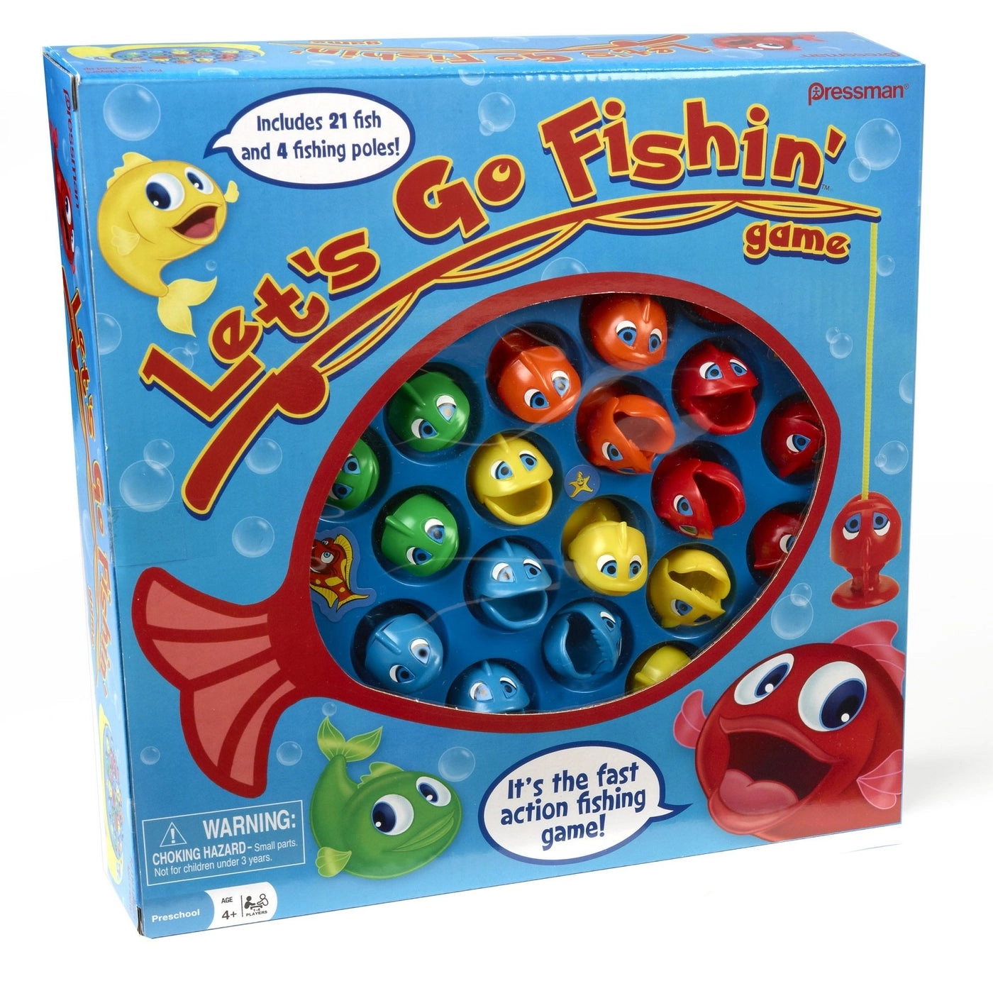 Pressman Let's Go Fishin' Combo Game + Go Fish - Card Game