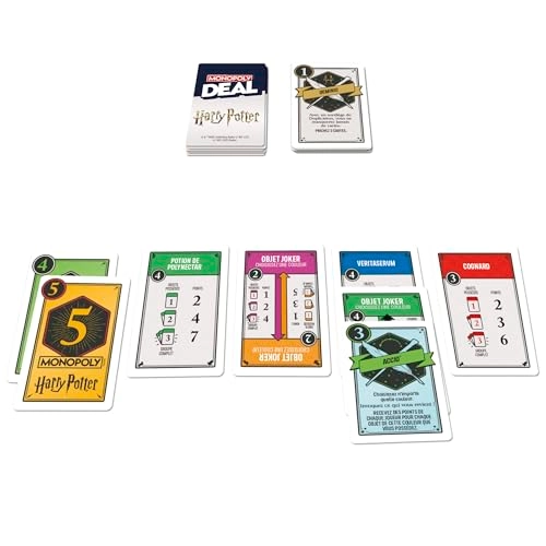 Monopoly Deal: Harry Potter - Card Game (French)
