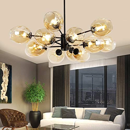 Magic Bean Molecule Chandelier