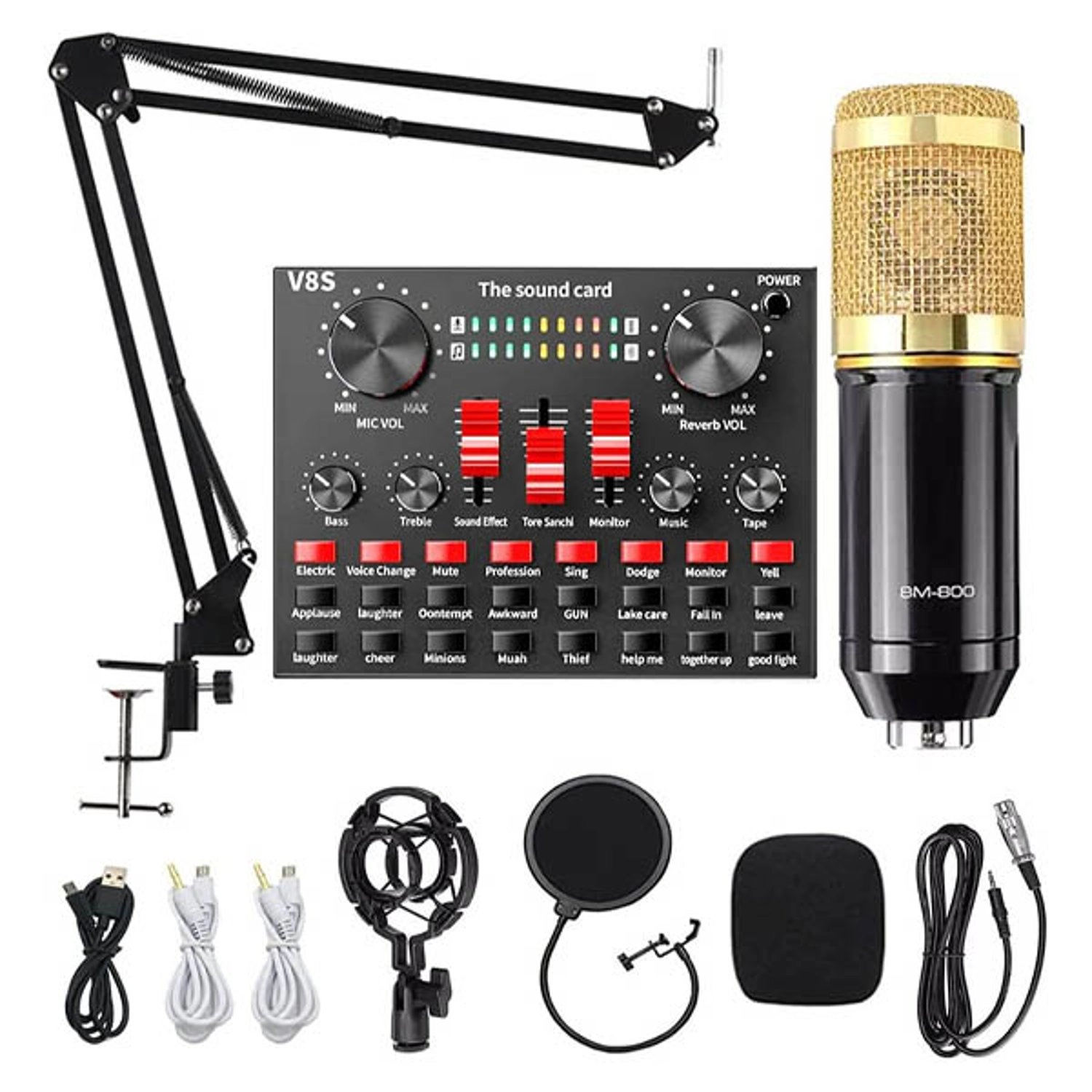 Professional Legendary Vocal Condenser Wired Microphone