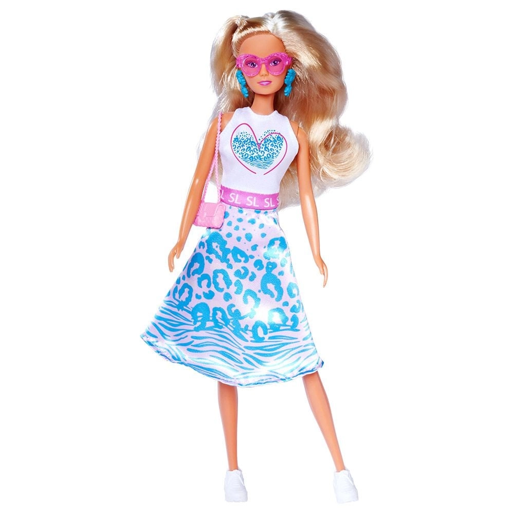 Steffi Love Leo Look Doll Set - 29cm Light Blue Ages 3+