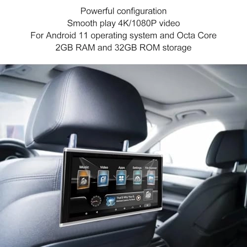 Car Headrest TV - 9 Inches