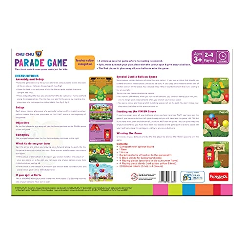 Chu Parade Game - Kid 1 Count