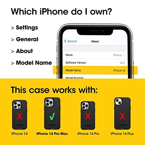 Commuter Series Case with MagSafe - Synthetic Rubber for iPhone 14 Pro Max