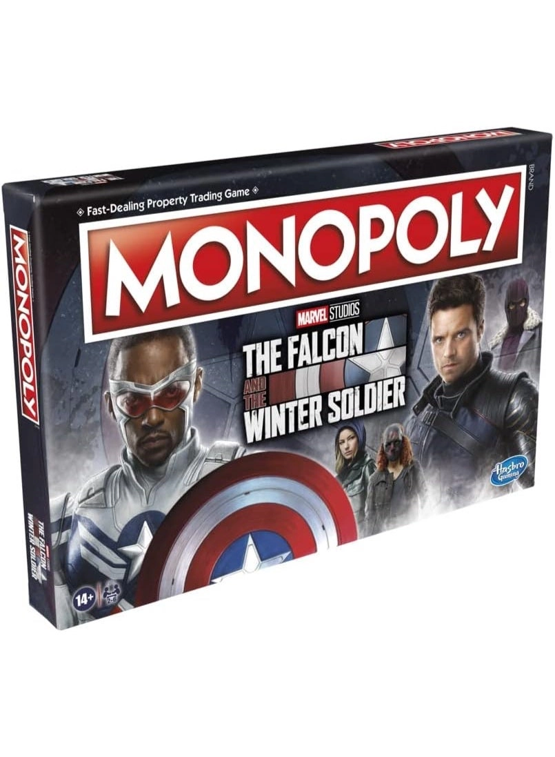 Hasbro Monopoly: Marvel Studios' The Falcon and The Winter Soldier Edition