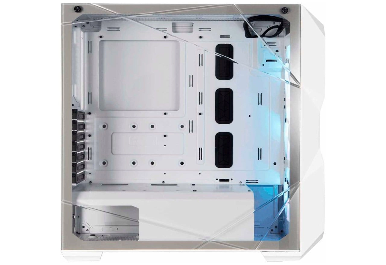 TD500 Mesh - Fully tempered glass side panel Mid-tower PC case