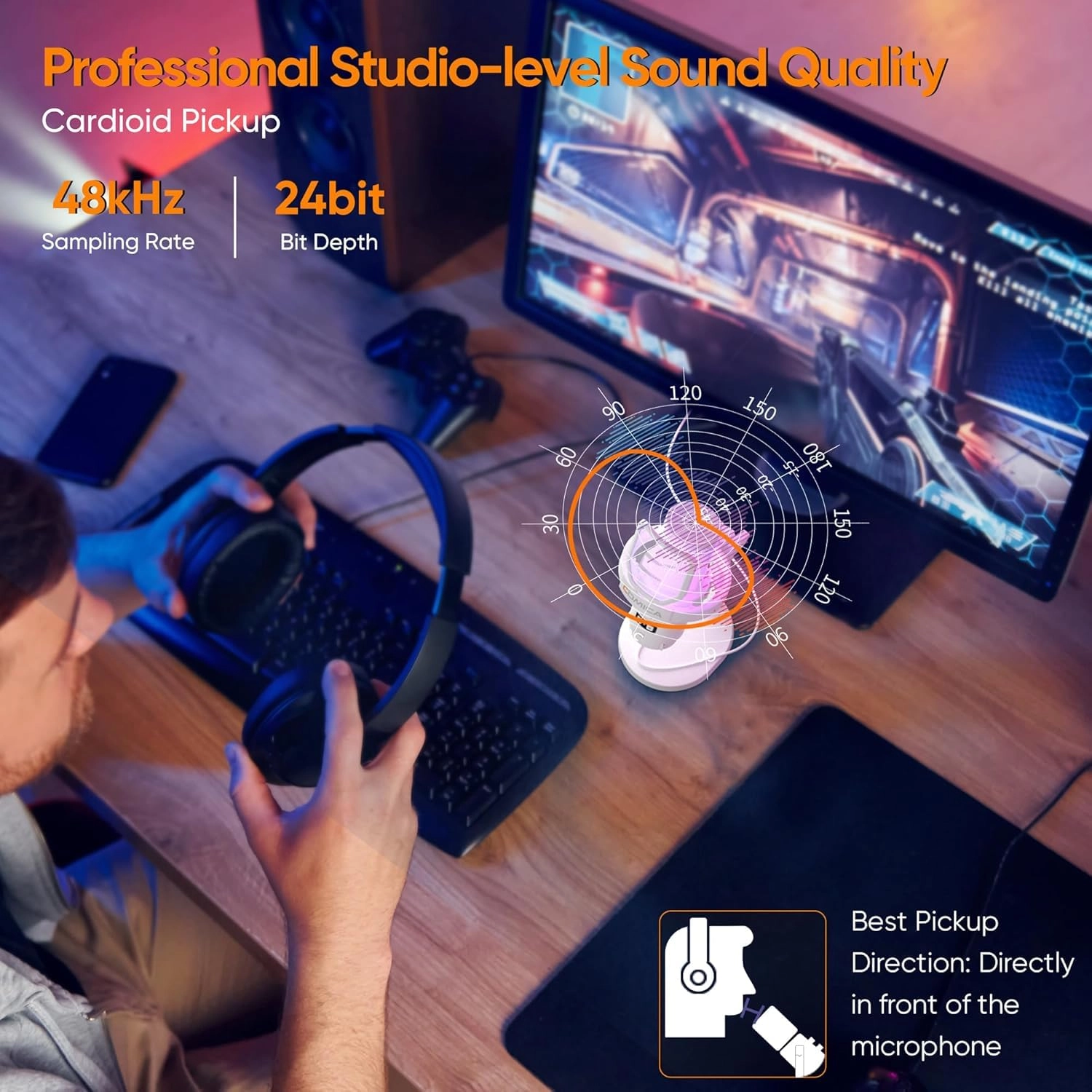 uni Pro USB+Wireless Microphone