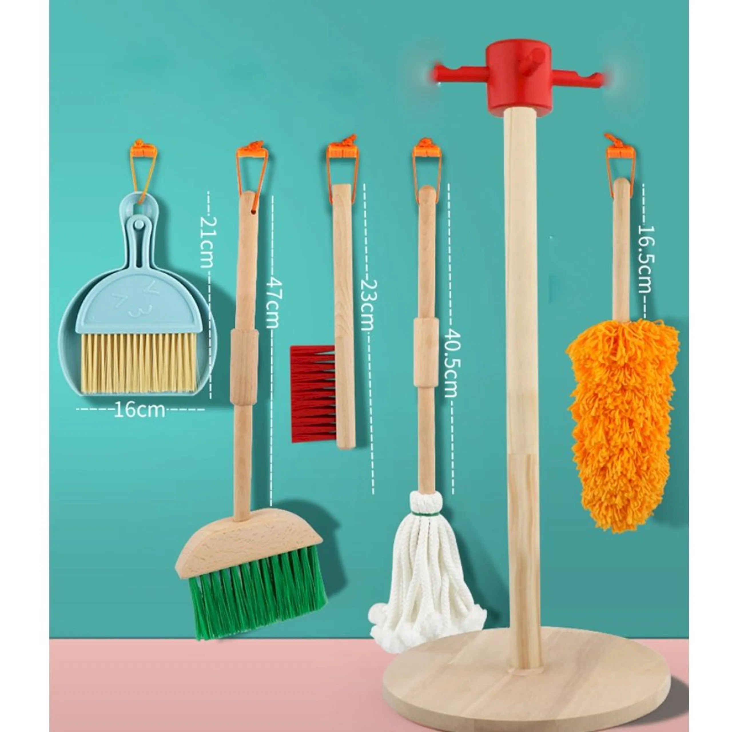 Sophia Childrens Cleaning Wooden Tools (FP-1908-70)