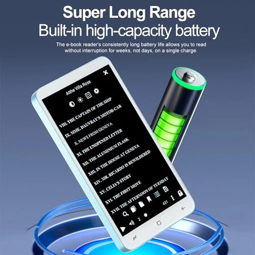 E Reader for Android - 5 Inches 8 GB