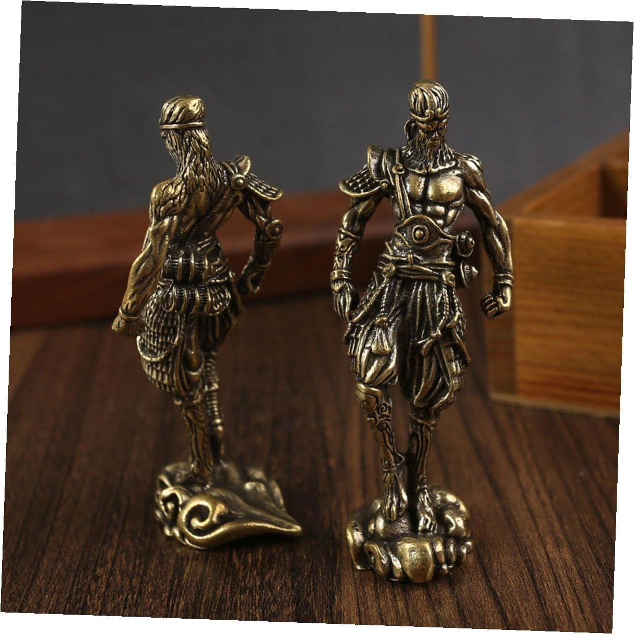 Monkey King Statue - Brass