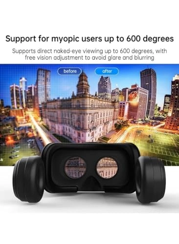 VR SHINECON 3D - 5.5-7.2 Inch Compatible Wireless Controller Included