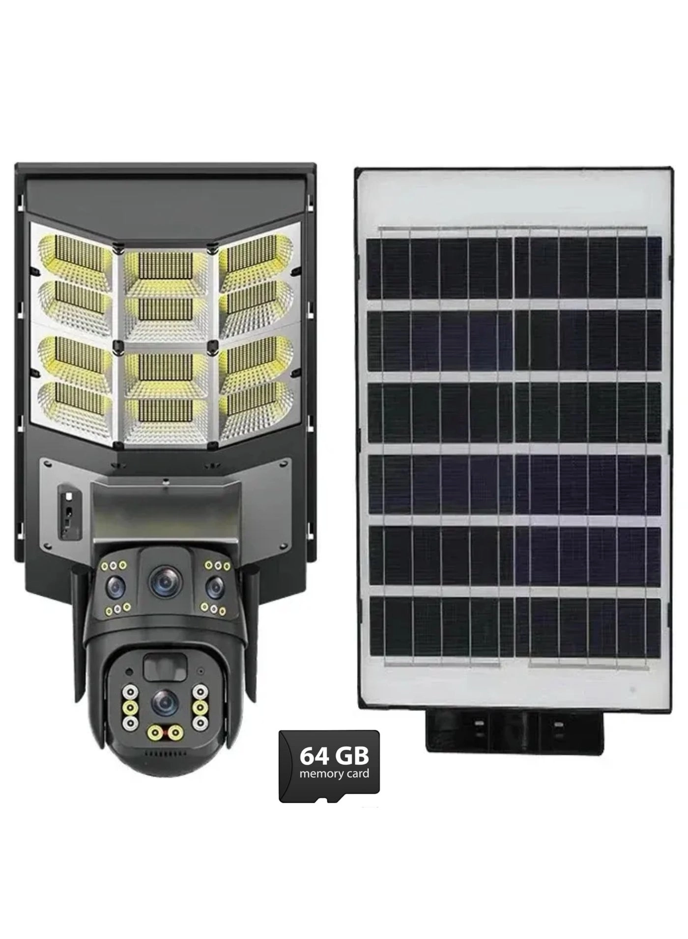 Solar Camera with Streetlight