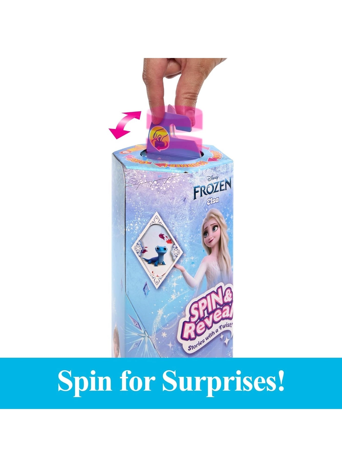 Elsa Fashion Doll - Frozen Spin & Reveal 11 Surprises
