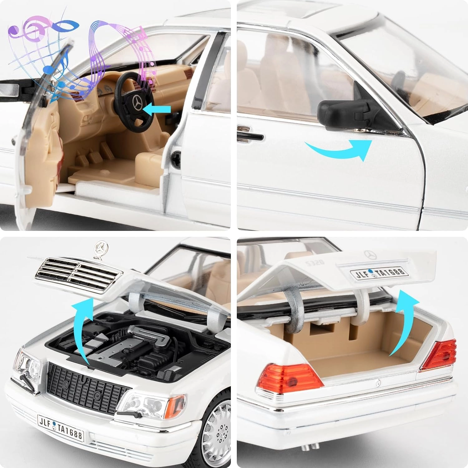 W140 320SEL - 1:24