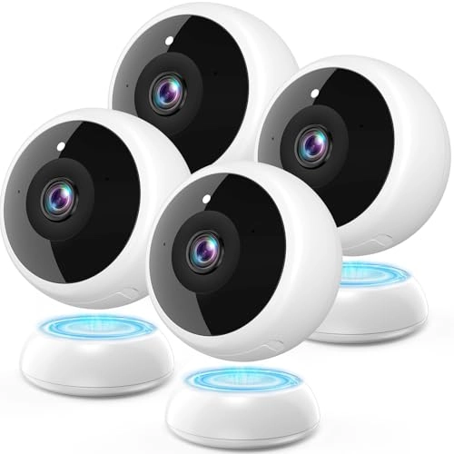 Thybro Magnetic Security Camera 2K Pack