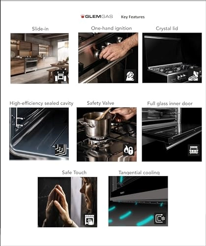 GMIL5FSS GAS Cooker