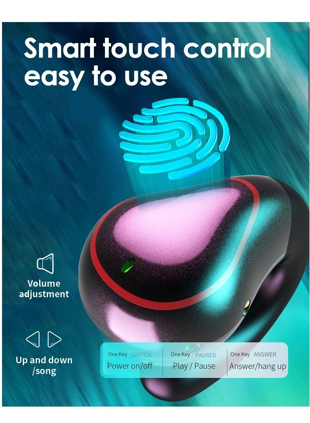 Single Earbud Wireless Earbud