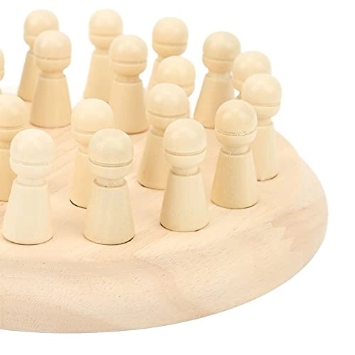 Wooden Memory Match Stick Chess Game - Over 3 Years Old 24 pieces