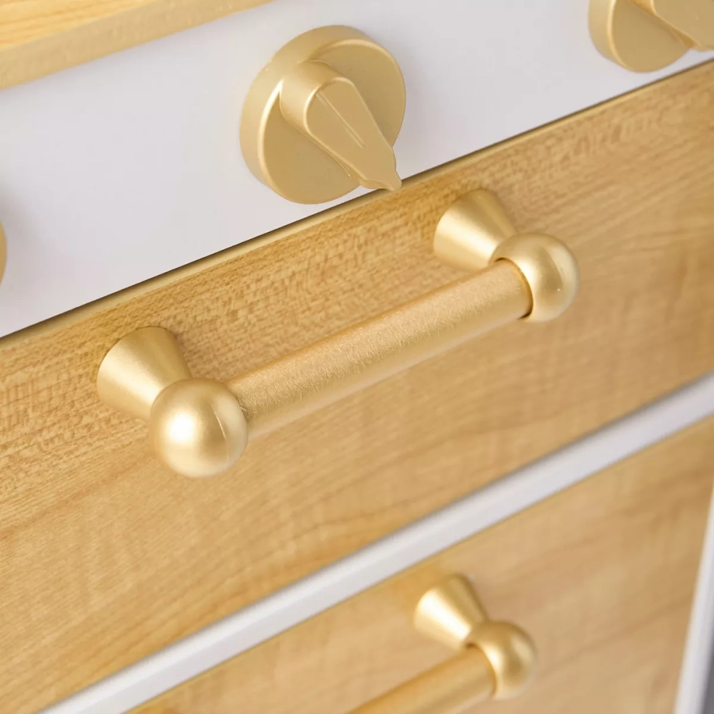 Kids Wooden Kitchen Pretend Playset (5551007-Ka426)