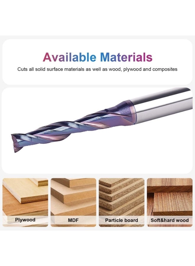 Up Cut Spiral Router Bit - 1/4 inch 1/16