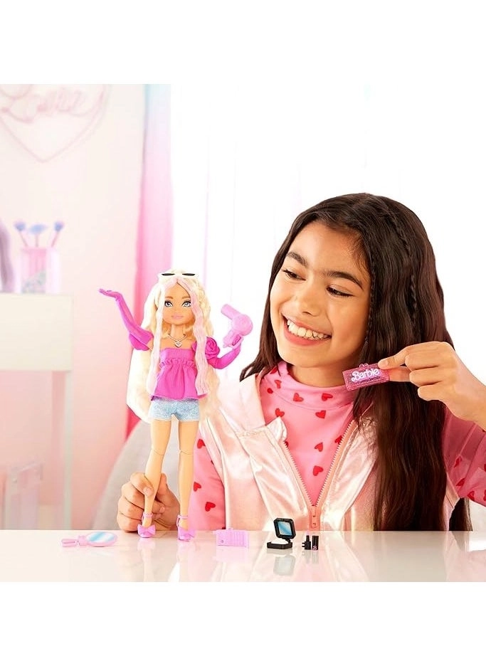 Malibu Fashion Doll - Roller Skating Blonde Hair 9 Makeup Themed Pieces Ages 4+