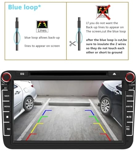 Brake Light Camera - Night Vision HD 720P + 7 inch Monitor