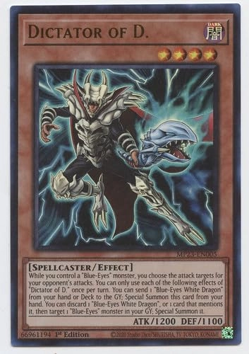 Yu-Gi-Oh! Dictator of D. - MP23-EN005 1st Edition
