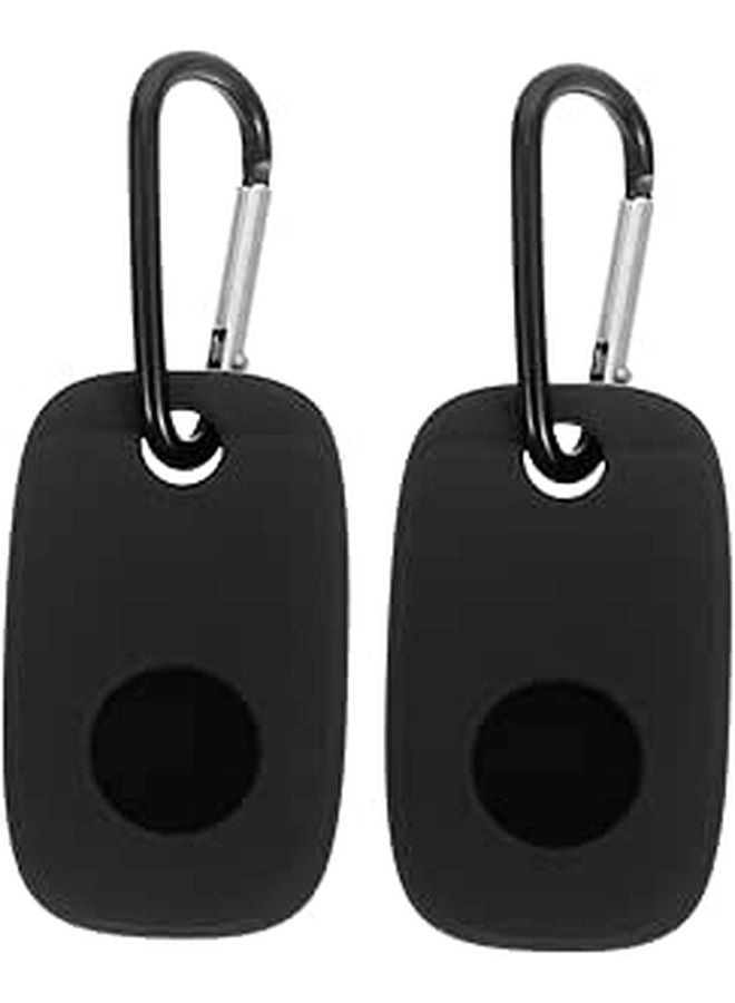 Hoement Keychain Protective Cover - 2Pcs Shockproof Black