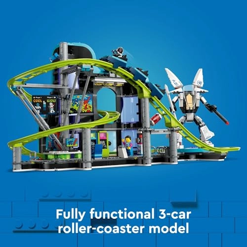 City Robot World Roller-Coaster Park (60421) - 8 Minifigures