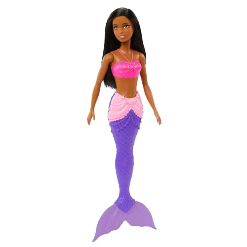 Barbie Dreamtopia Mermaid Doll - Purple Hair Ages 3+