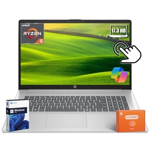 17.3 inch Touchscreen Laptop 17-cp3155cl - 17.3'' Ryzen 5 7430U 64GB DDR4 2TB SSD