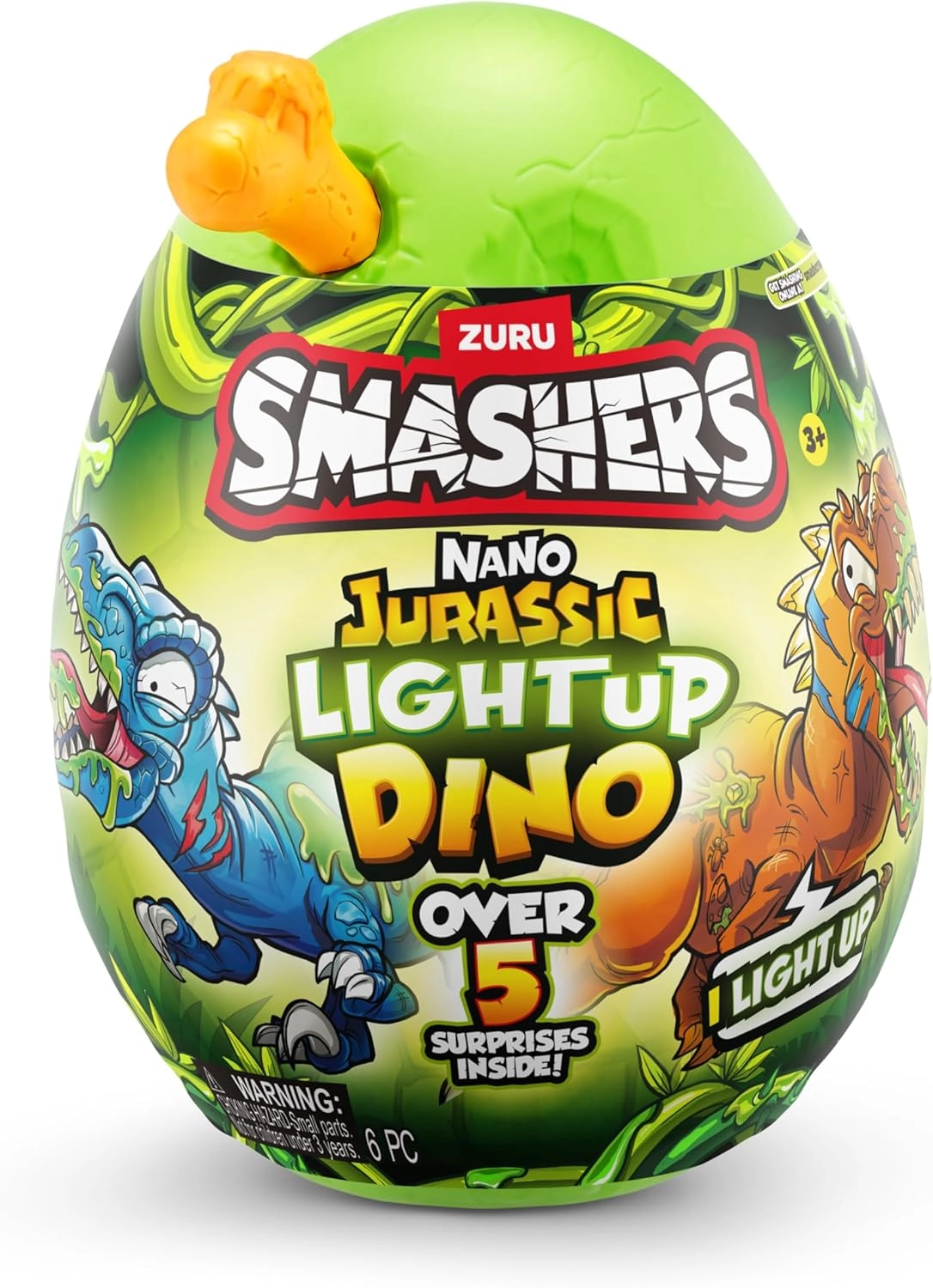 COLOR LAND CHILDRENS TOYS CENTER LLC Smasher Jurassic Nano Egg