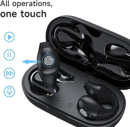 Open Ear Clip Headphones - Wireless Earbud
