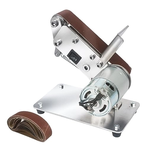 Mini Belt Sander - 7 Variable Speed 10 Sanding Belts