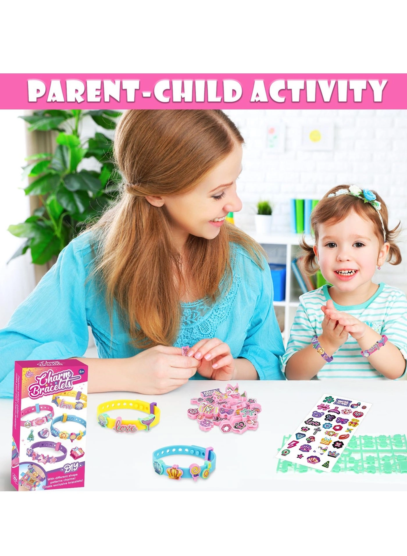 Bracelet Making Kit - 4 pieces 3+ Years
