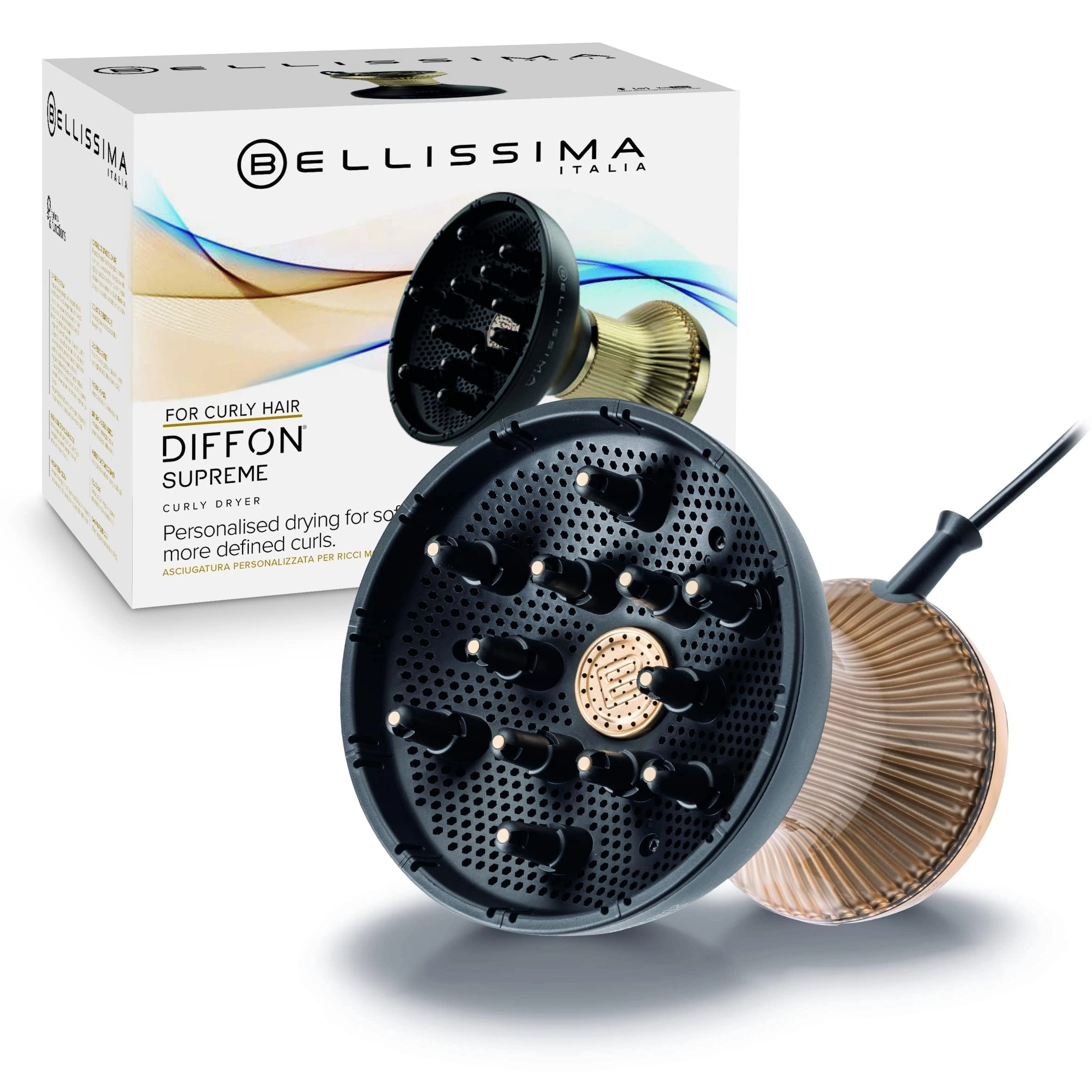Imetec UK Ltd Diffon Supreme - 770W Ceramic Argan Oil