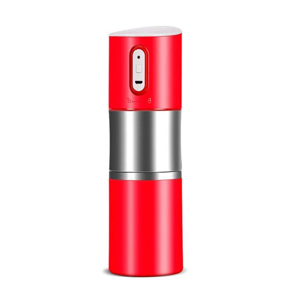Portable Electric Grinding Coffee Machine - Stainless Steel USB Charge White