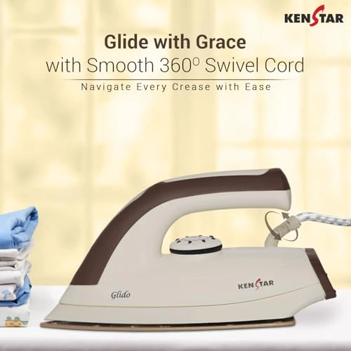 GLIDO - 1000 watts Brown & Ivory