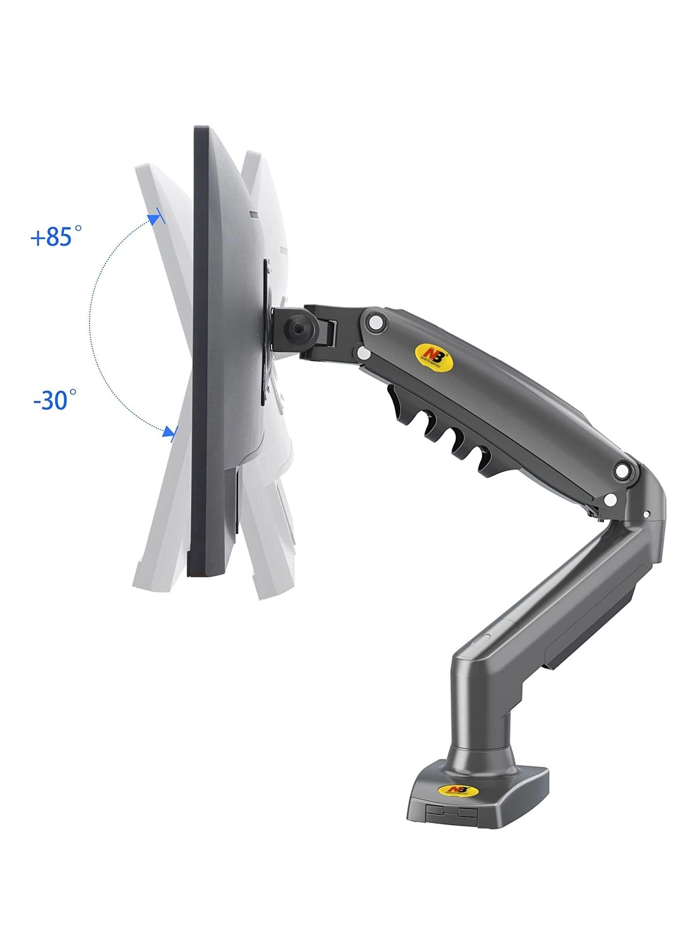 Monitor Desk Mount Stand - 17in-30in