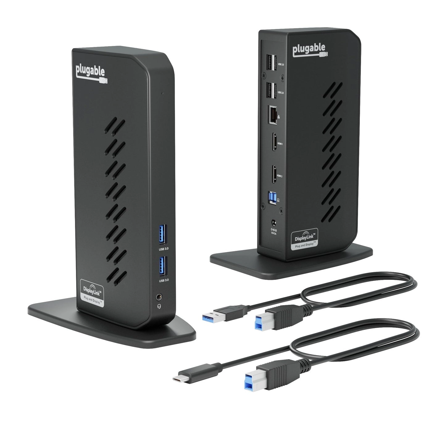 USB 3.0 Universal Laptop Docking Station - UD-3900 Dual HDMI Gigabit Ethernet 6 USB Ports