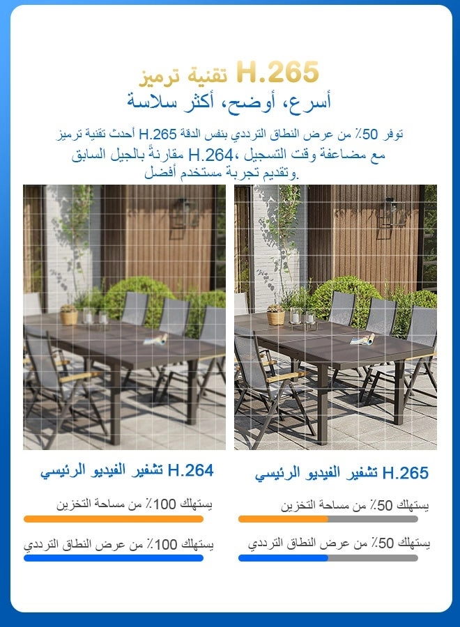 Solar WiFi Security Camera 2K