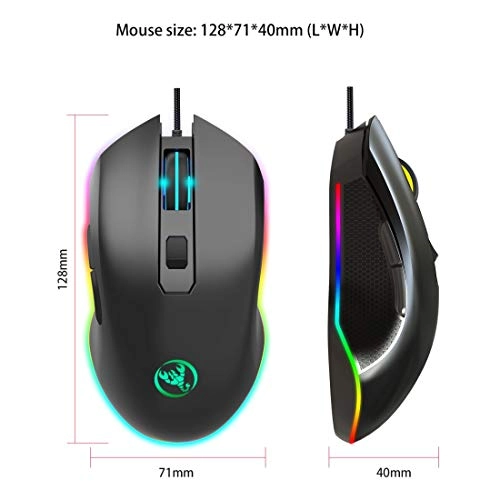 A866 Game Optical Mouse - Wired