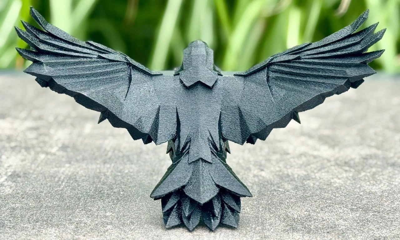 Crow Action Figure - PLA Plastic