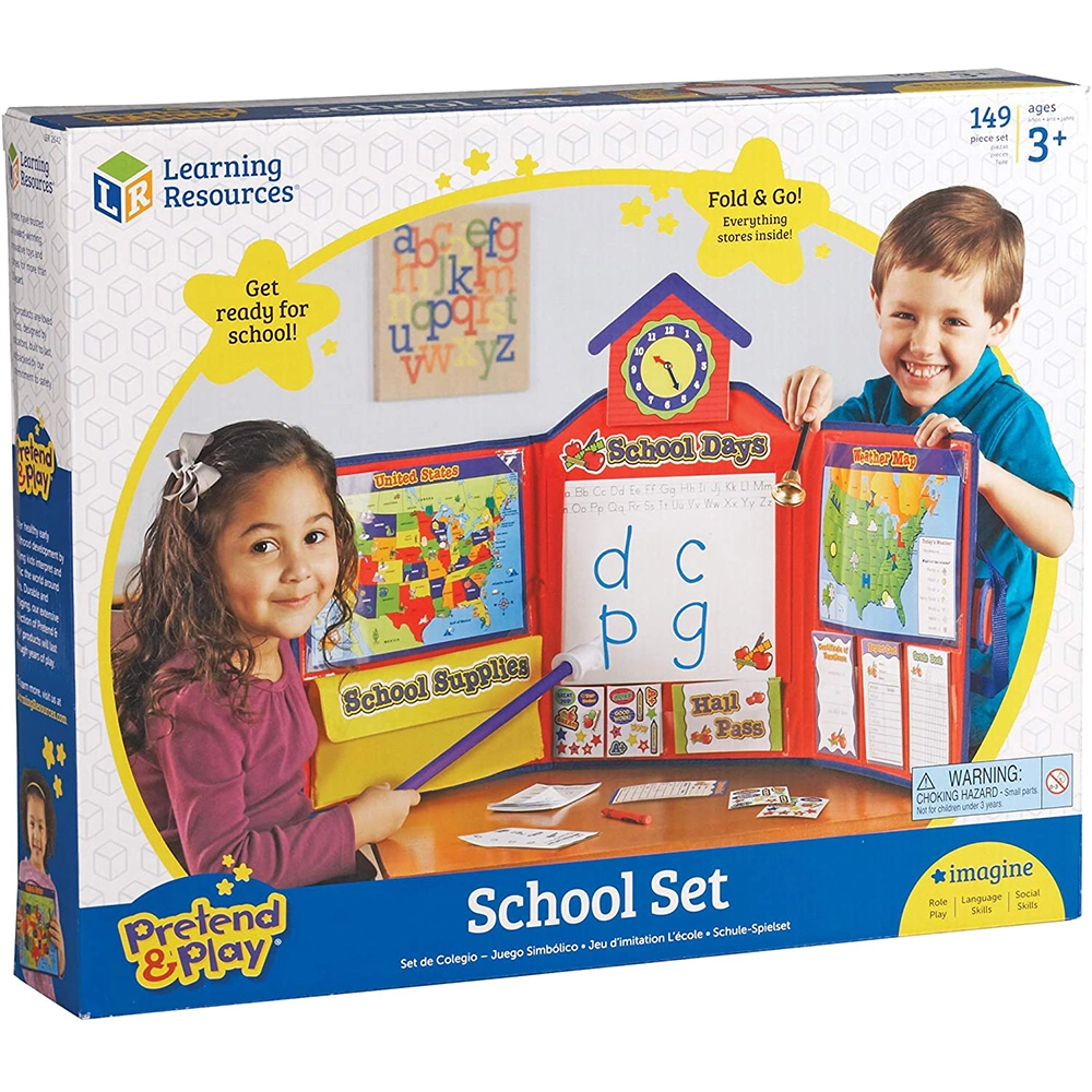 Pretend & Play International School Set - 2 to 4 Years 149 pieces