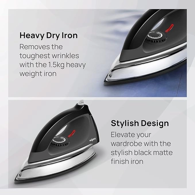 Elato GD204 - 1200W Heavyweight Dry Iron