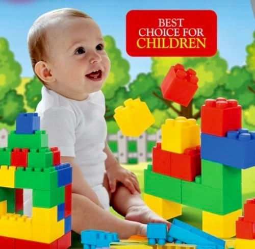Building Blocks Set - 12 months and up 50 pieces
