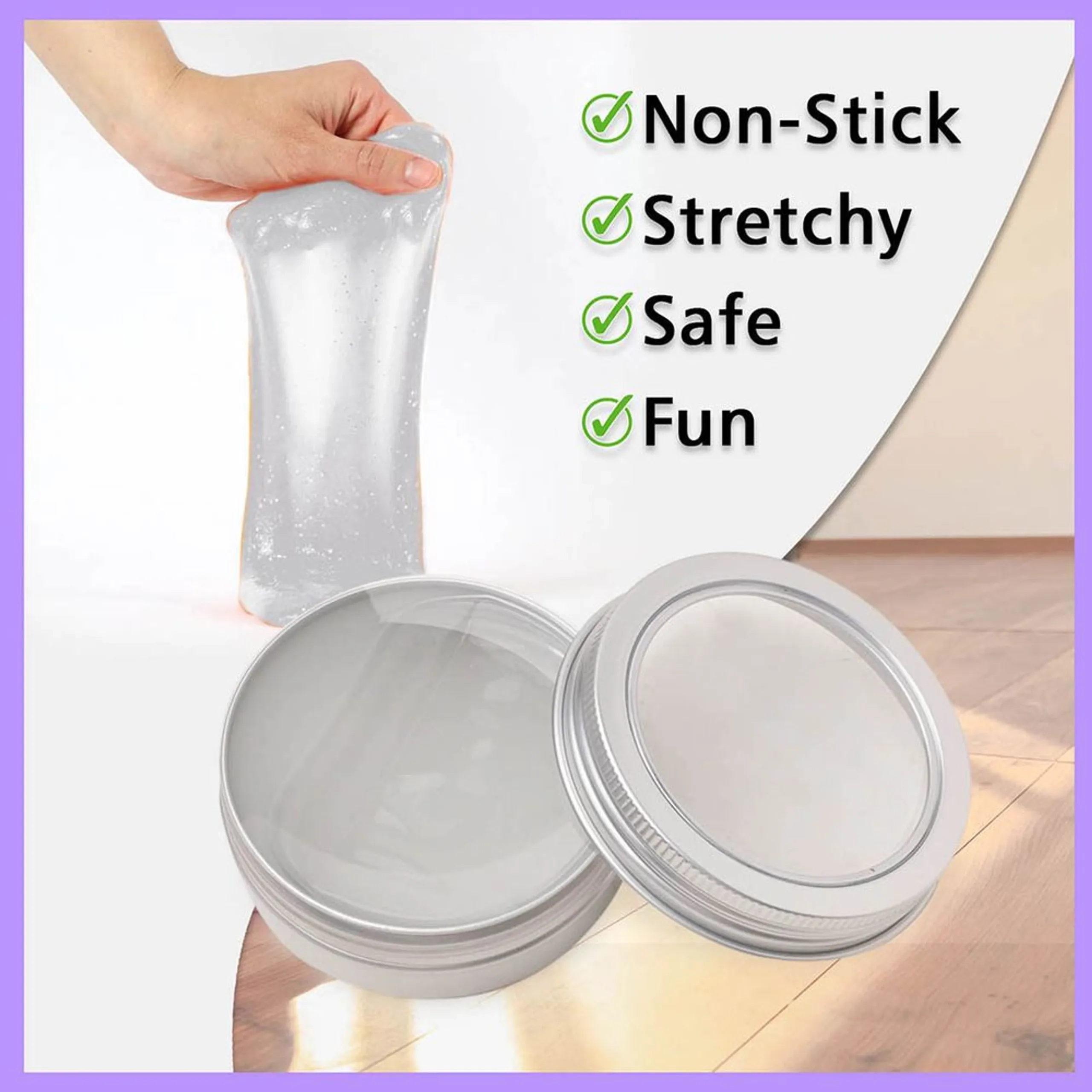 Marvel Avengers Glow Putty Slime - 3+ years