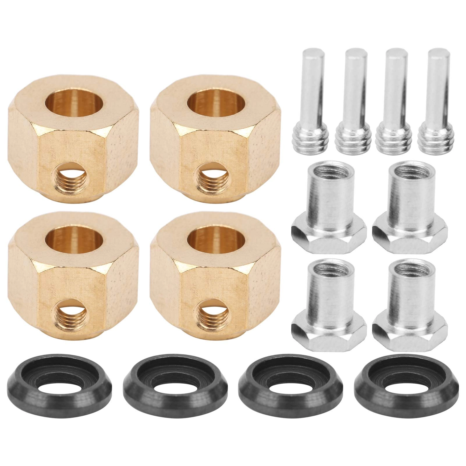 PAKFAN RC Wheel Hub Hex Adapter - 1/10